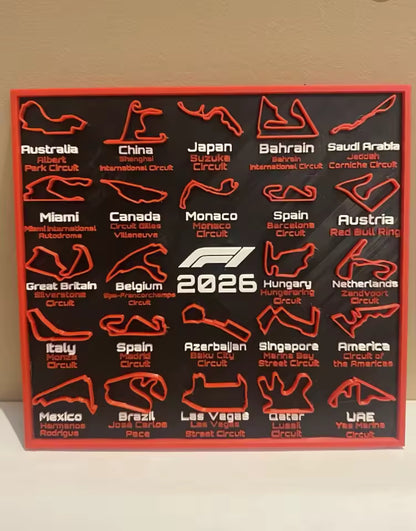 The F1 Calendar 🏁